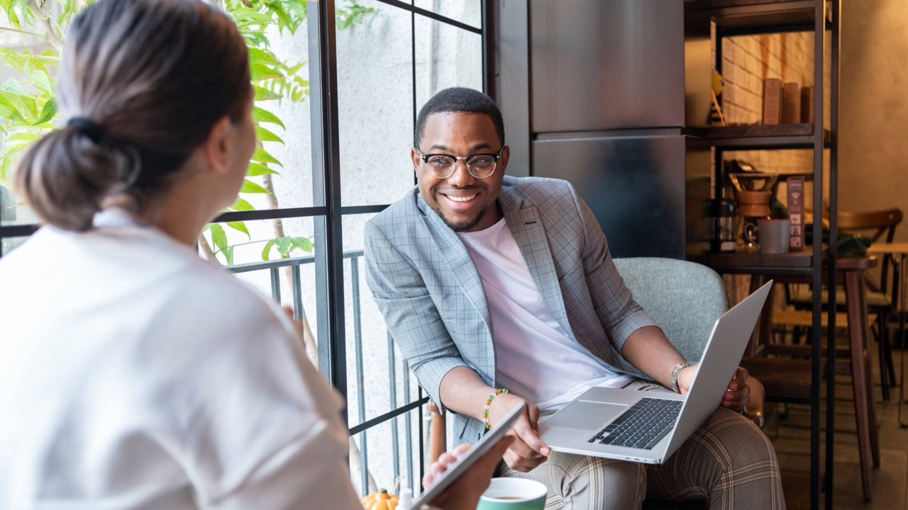 Sales leaders in a business meeting